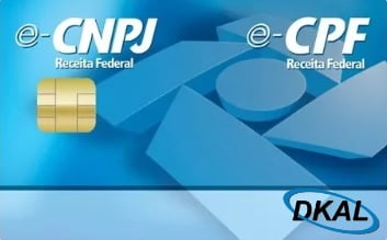 e-CNPJ A3 – Com Smartcard – 36 meses