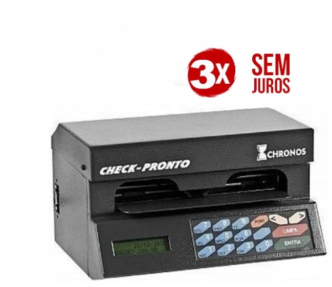 Impressora de Cheque Chronos ACC-300 Mult - SEMI NOVA 