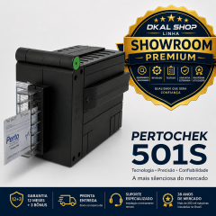 Impressora de Cheques Pertochek 501S 128K Showroom Premium | Revisada | Garantia 12 + 3 Meses | USB Incluso
