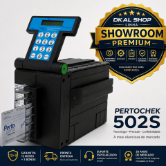 Impressora de Cheques Pertochek 502S 128K Showroom Premium | Revisada | Garantia 12 + 3 Meses | USB Incluso