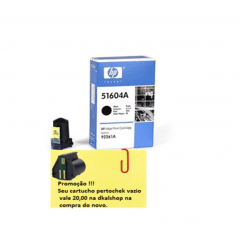 Cartucho de Tinta HP- 51604A para impressora de cheque Pertochek